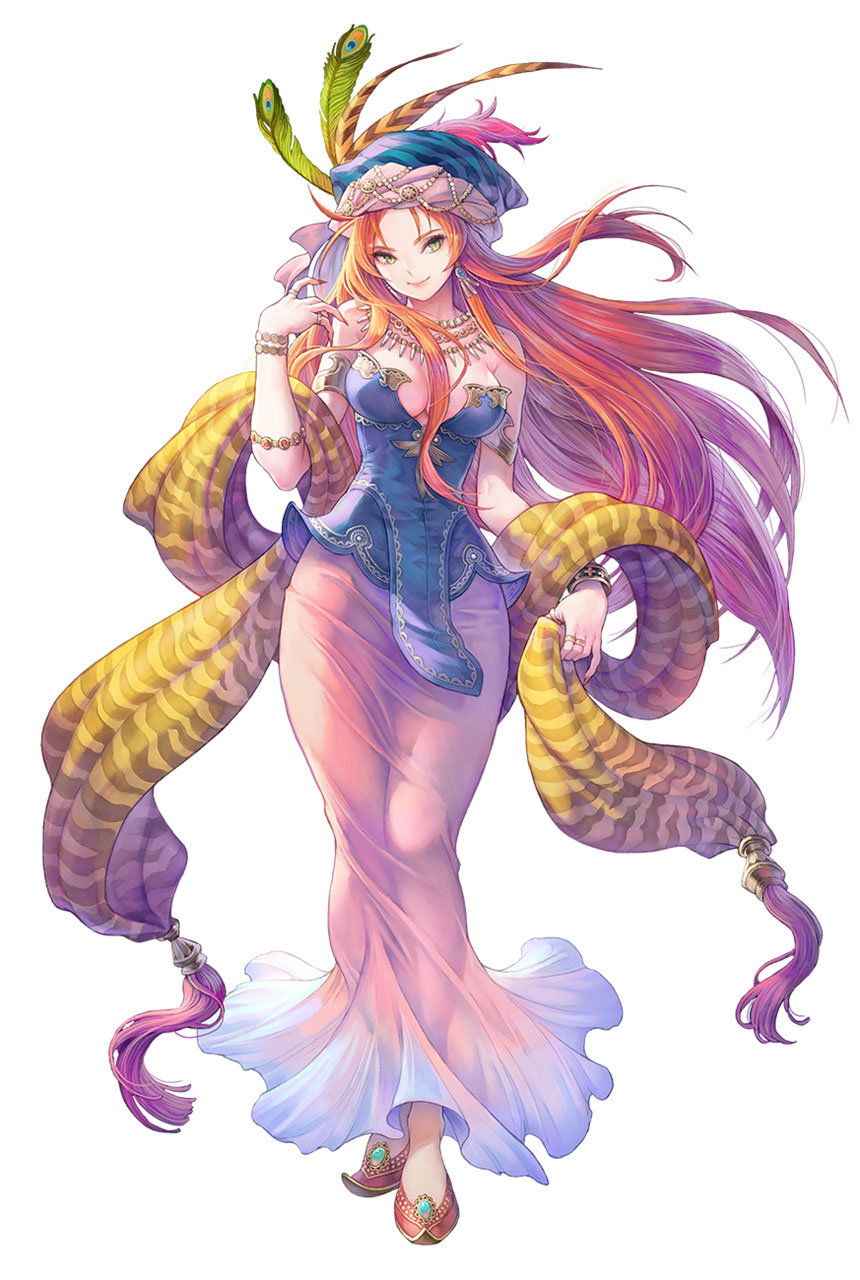 Belladonna Art from Trials of Mana (Remake)