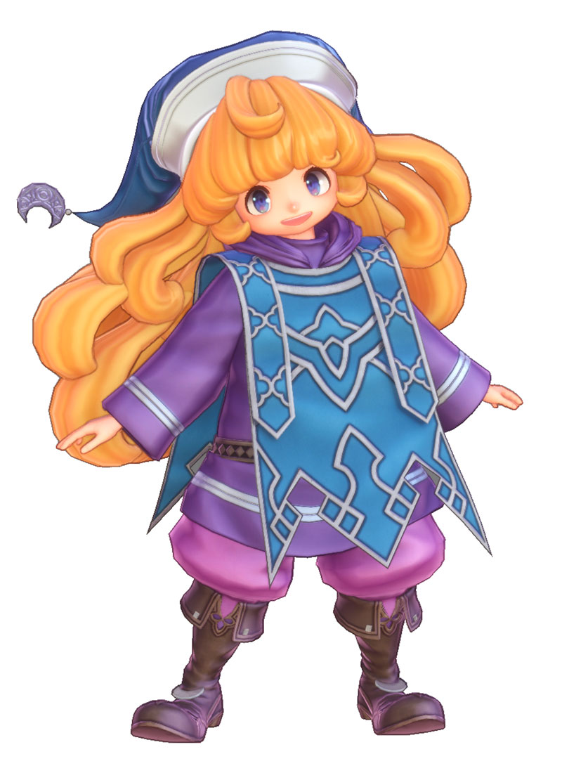Charlotte, Enchantress Art from Trials of Mana (Remake)
