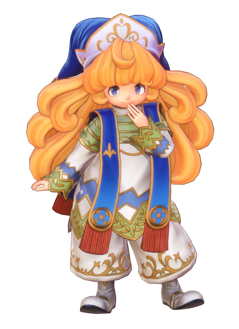Charlotte, High Priestess Art from Trials of Mana (Remake)