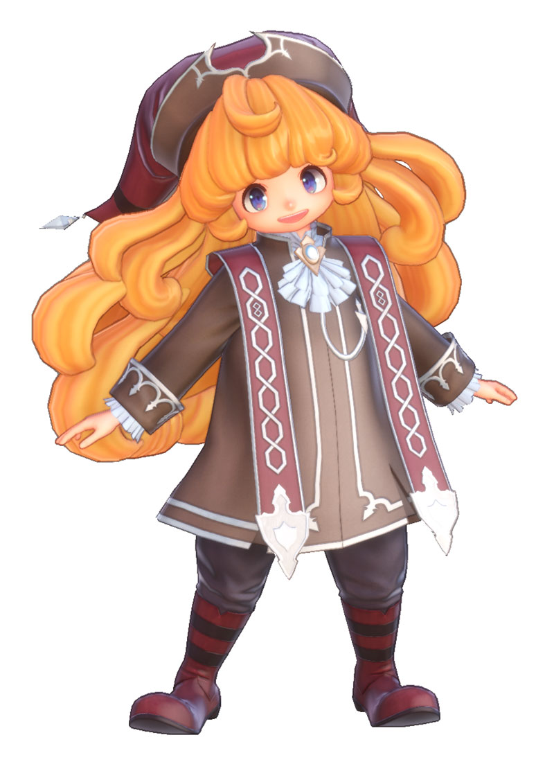 Charlotte, Necromancer Art from Trials of Mana (Remake)