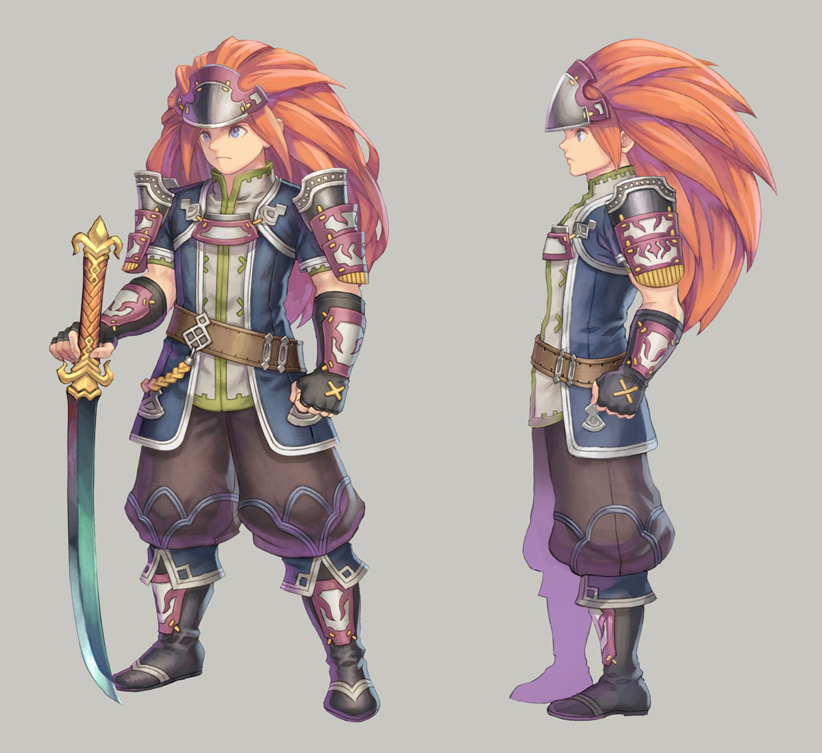 Duran Edelfrei Class Art from Trials of Mana (Remake)