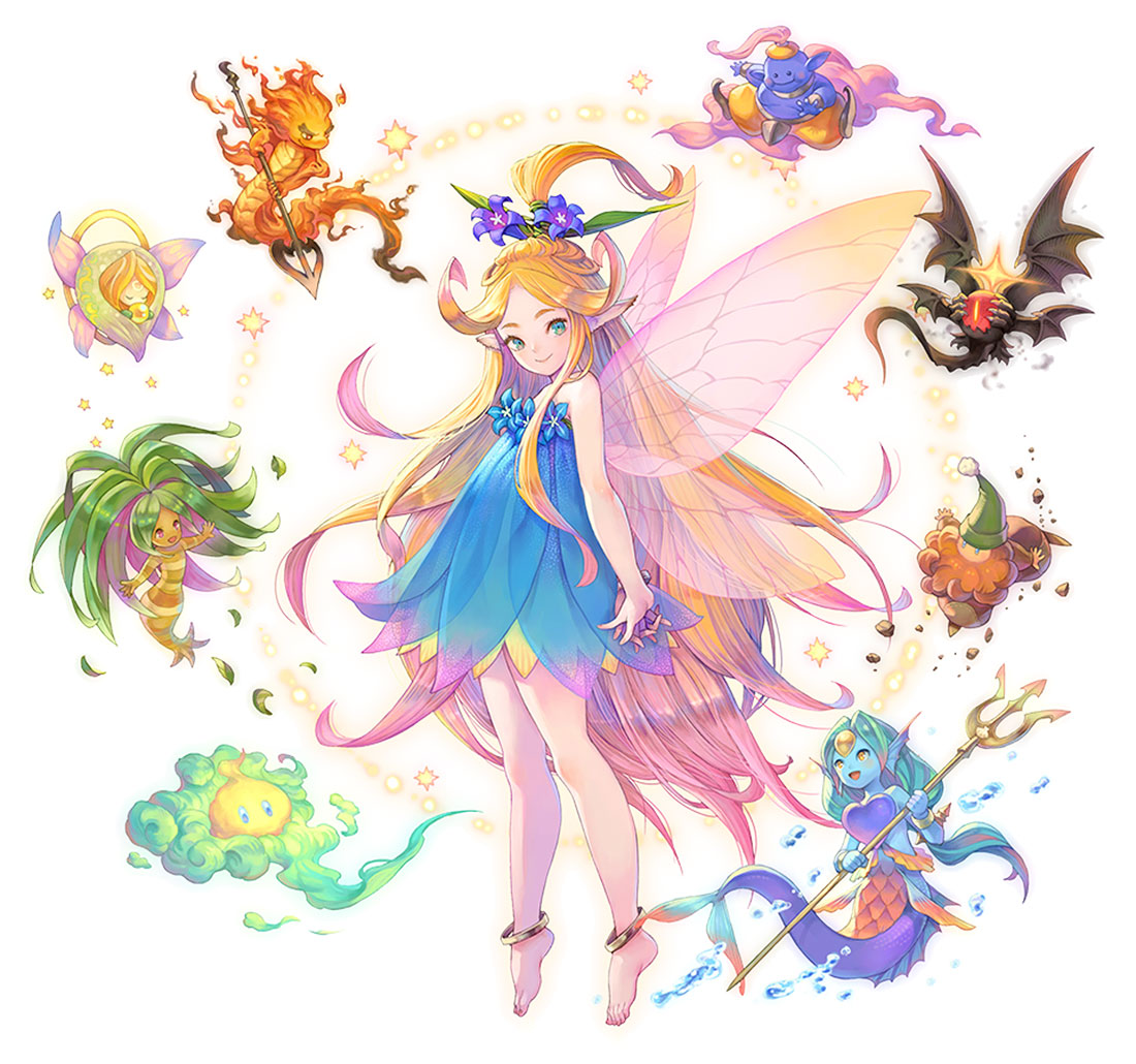 Faerie Art from Trials of Mana (Remake)