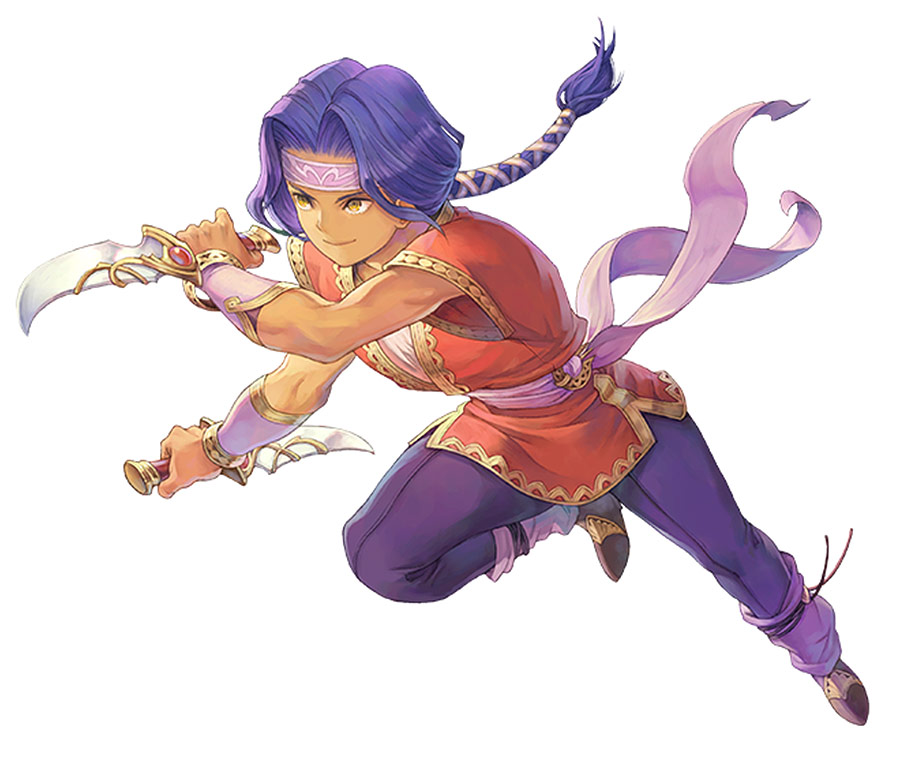 Hawkeye Art from Trials of Mana (Remake)