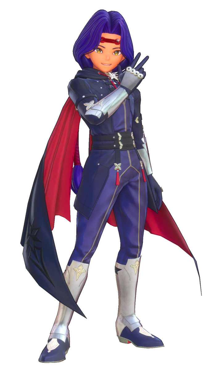 Hawkeye, Nightblade Art from Trials of Mana (Remake)