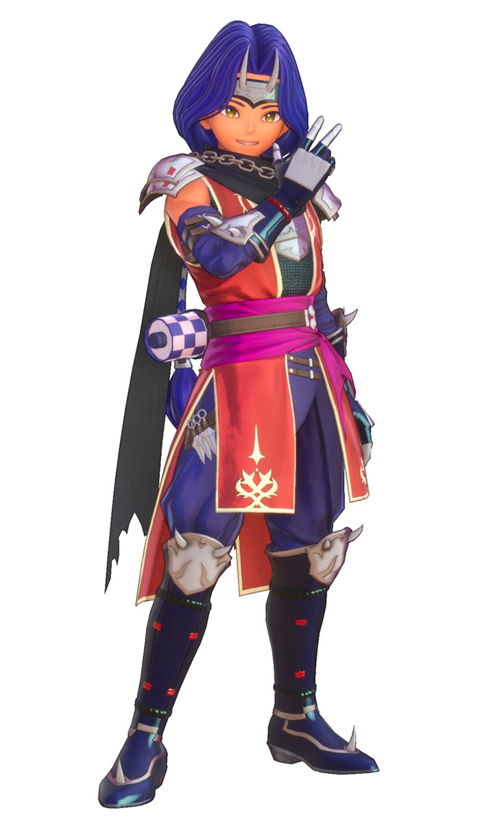 Hawkeye, Ninja Master Art from Trials of Mana (Remake)