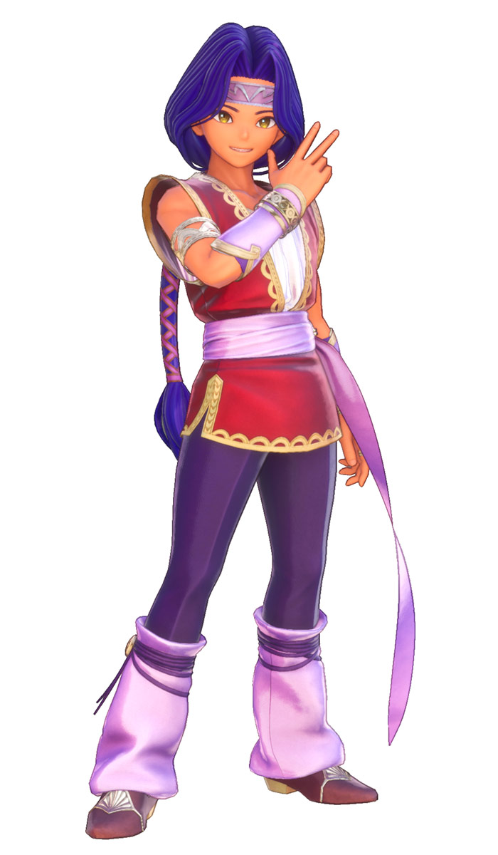 Hawkeye, Thief Art from Trials of Mana (Remake)