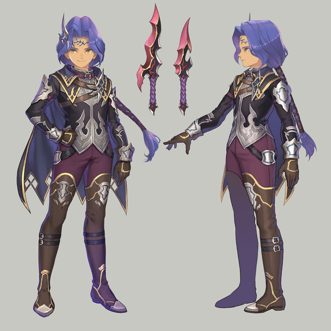 Hawkeye Vigilante Class Art from Trials of Mana (Remake)