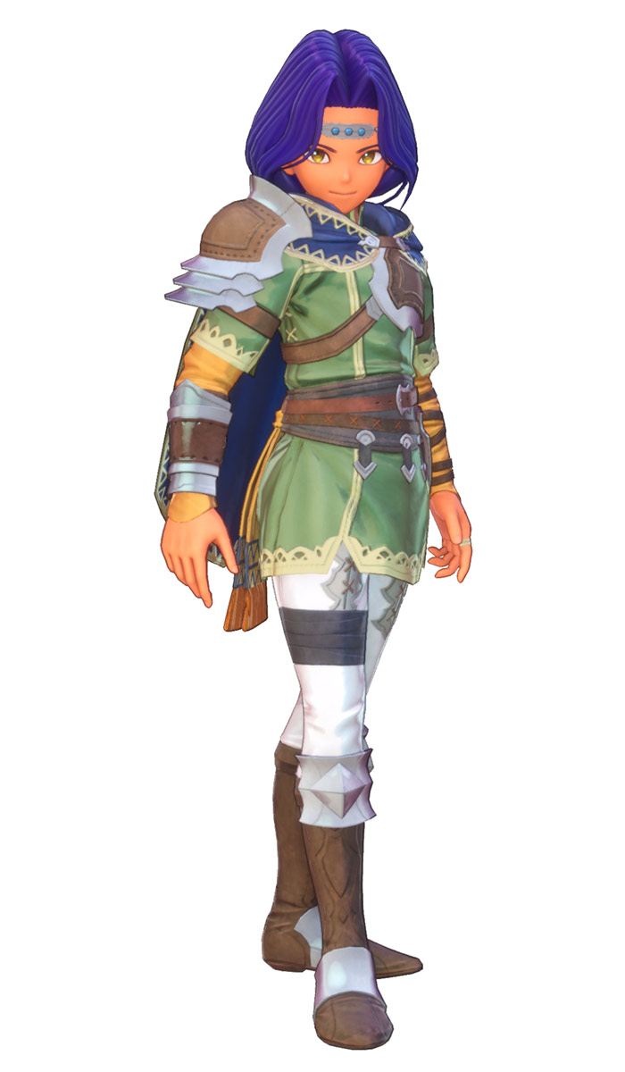 Hawkeye, Wardenkeep Art from Trials of Mana (Remake)
