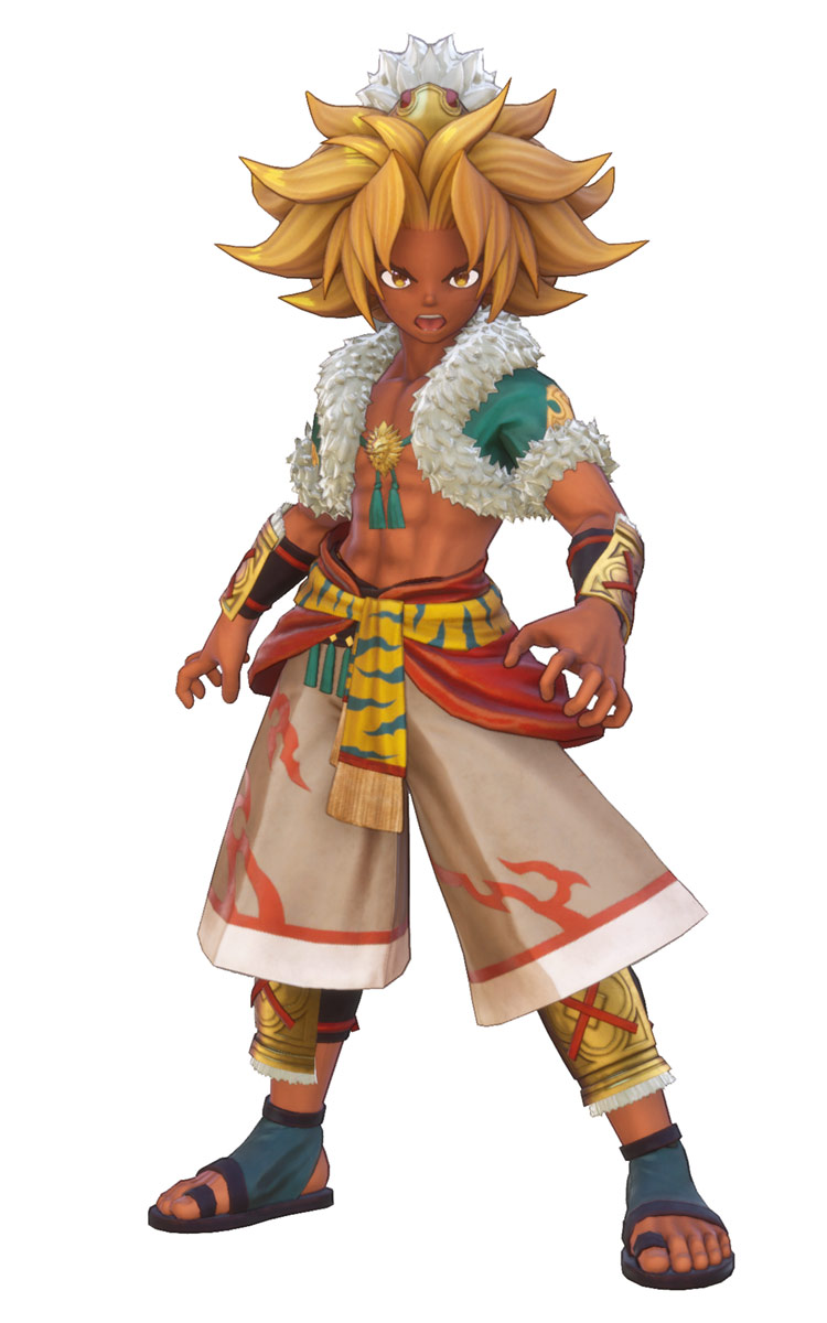 Kevin, Beast King Art from Trials of Mana (Remake)