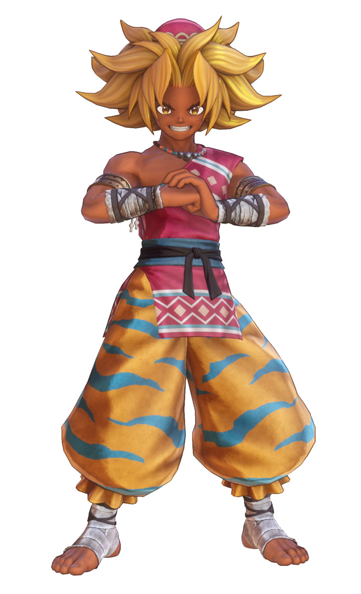 Kevin, Monk Art from Trials of Mana (Remake)