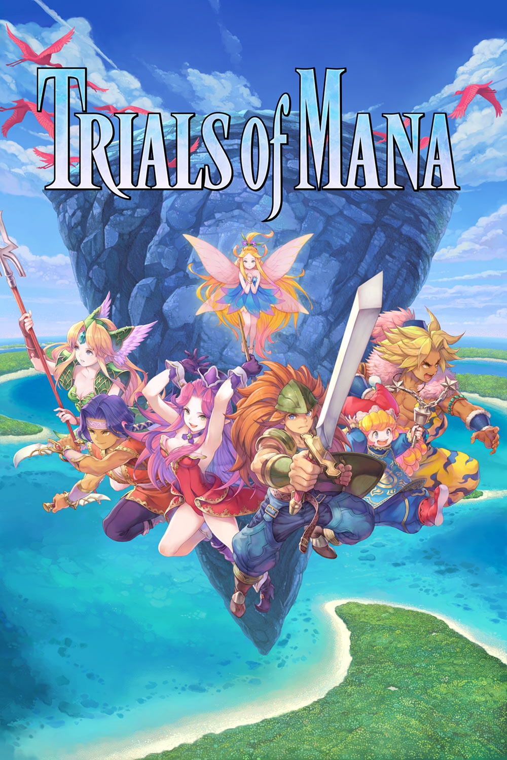 Key Art from Trials of Mana (Remake)