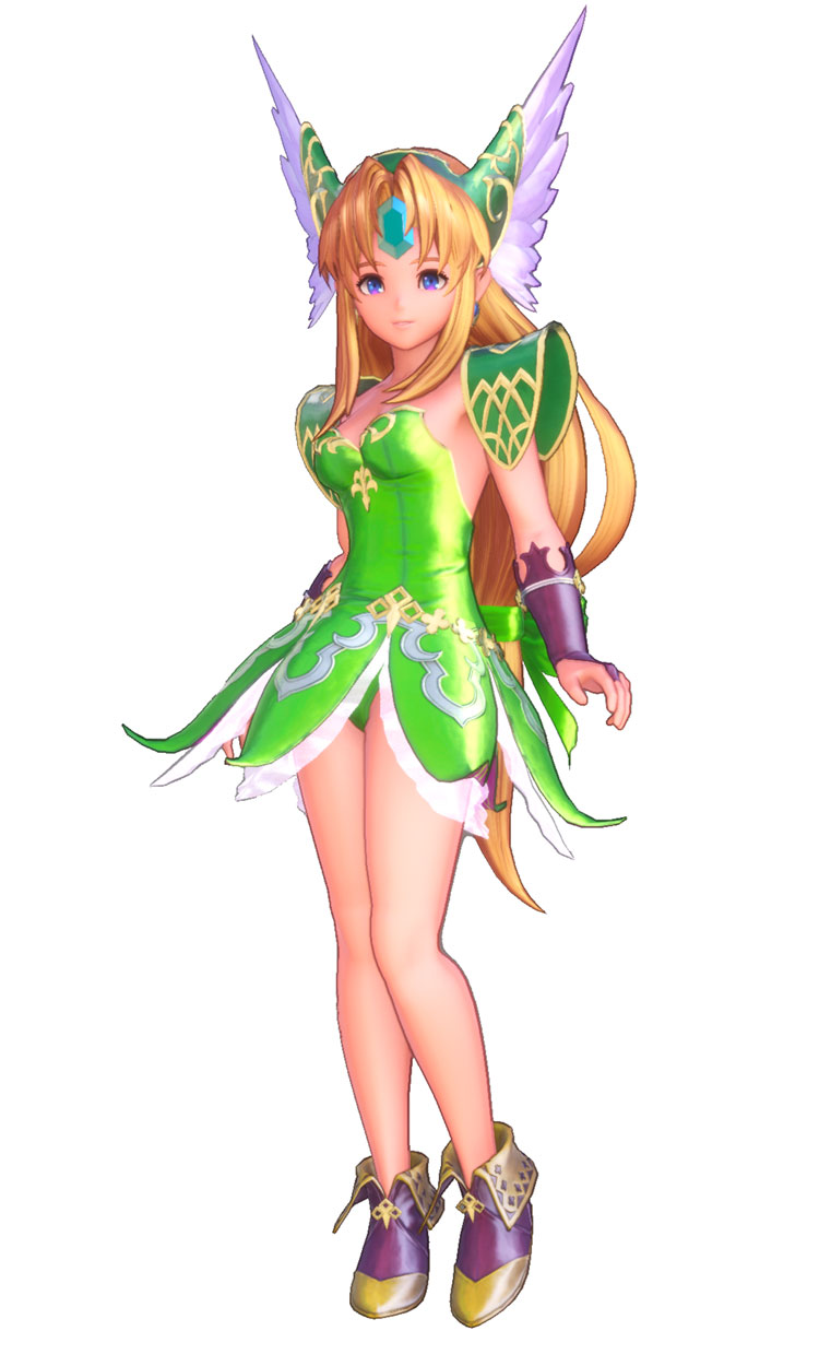 Riesz, Amazon Art from Trials of Mana (Remake)