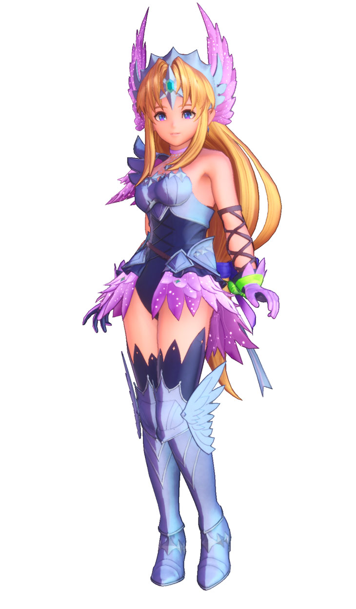 Riesz, Star Lancer Art from Trials of Mana (Remake)