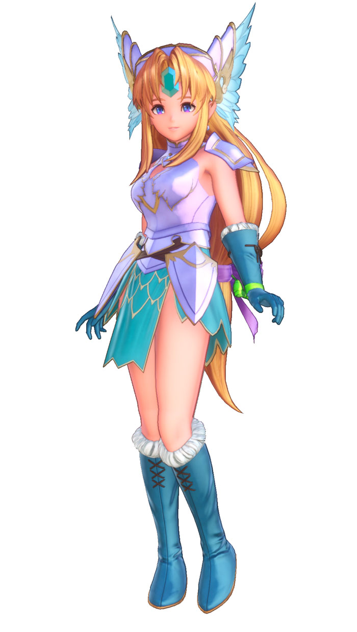 Riesz, Valkyrie Art from Trials of Mana (Remake)