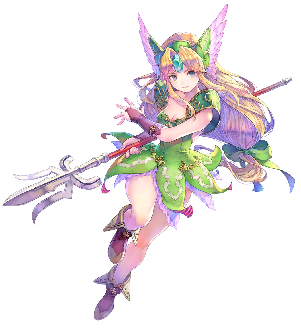 Riesz Art from Trials of Mana (Remake)
