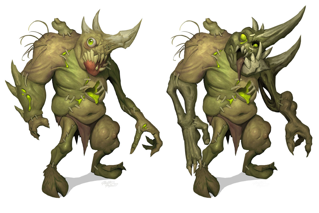 Abomination Leftovers Art from World of Warcraft: Shadowlands