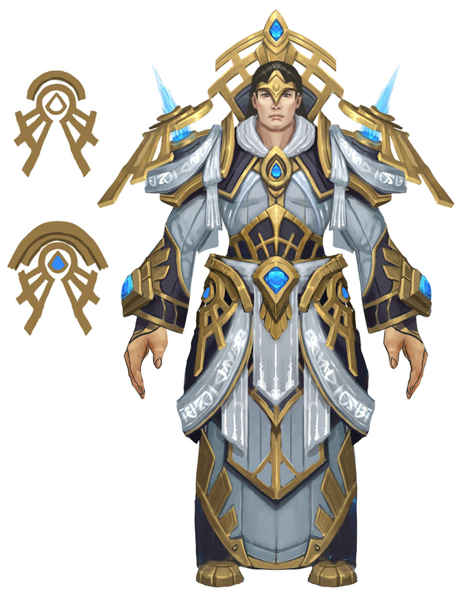 Bastion Kyrian Armor Art from World of Warcraft: Shadowlands