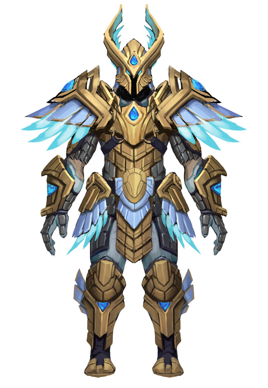 Bastion Kyrian Armor Art from World of Warcraft: Shadowlands
