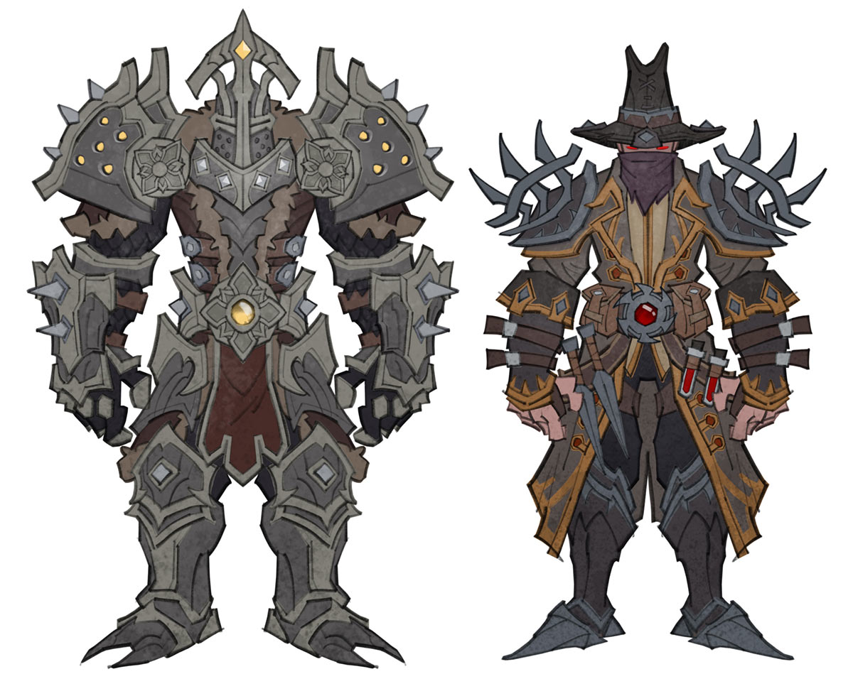 Castle Nathria Armor Art from World of Warcraft: Shadowlands
