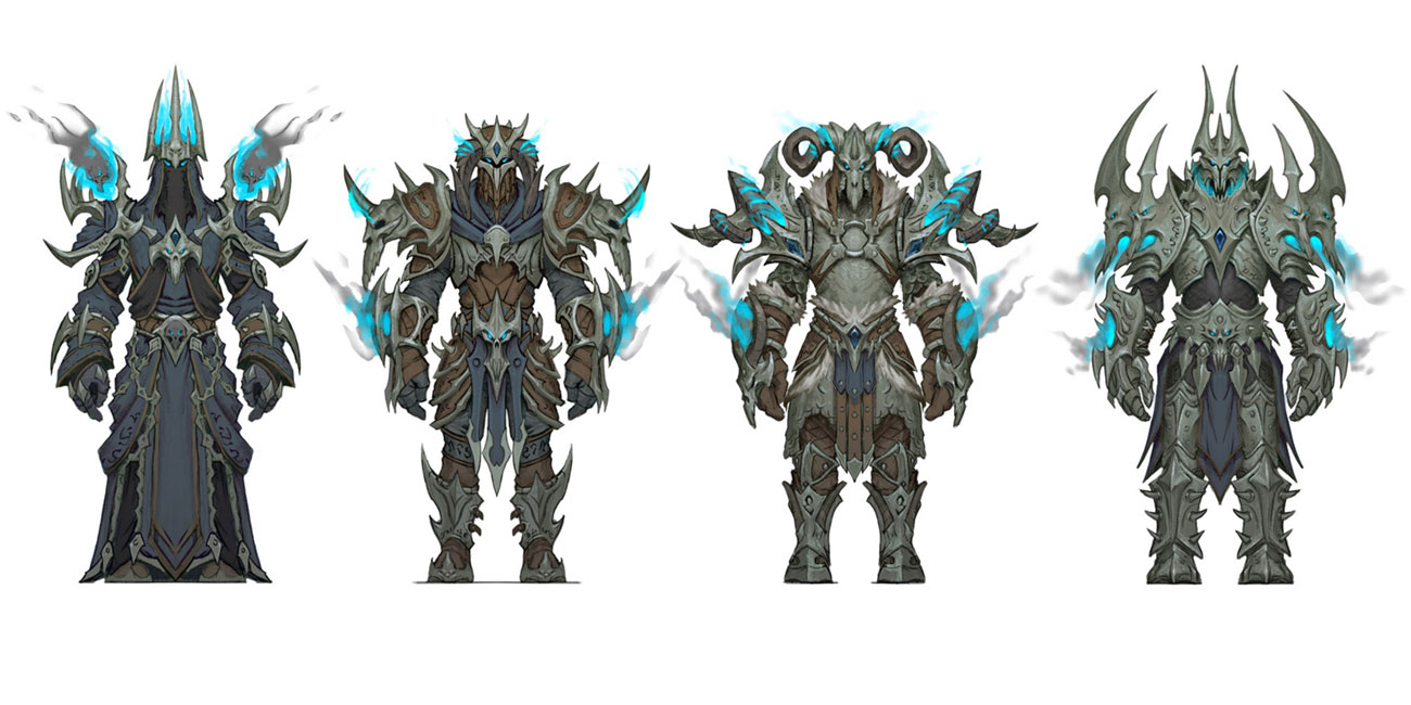 Domination Armor Art from World of Warcraft: Shadowlands
