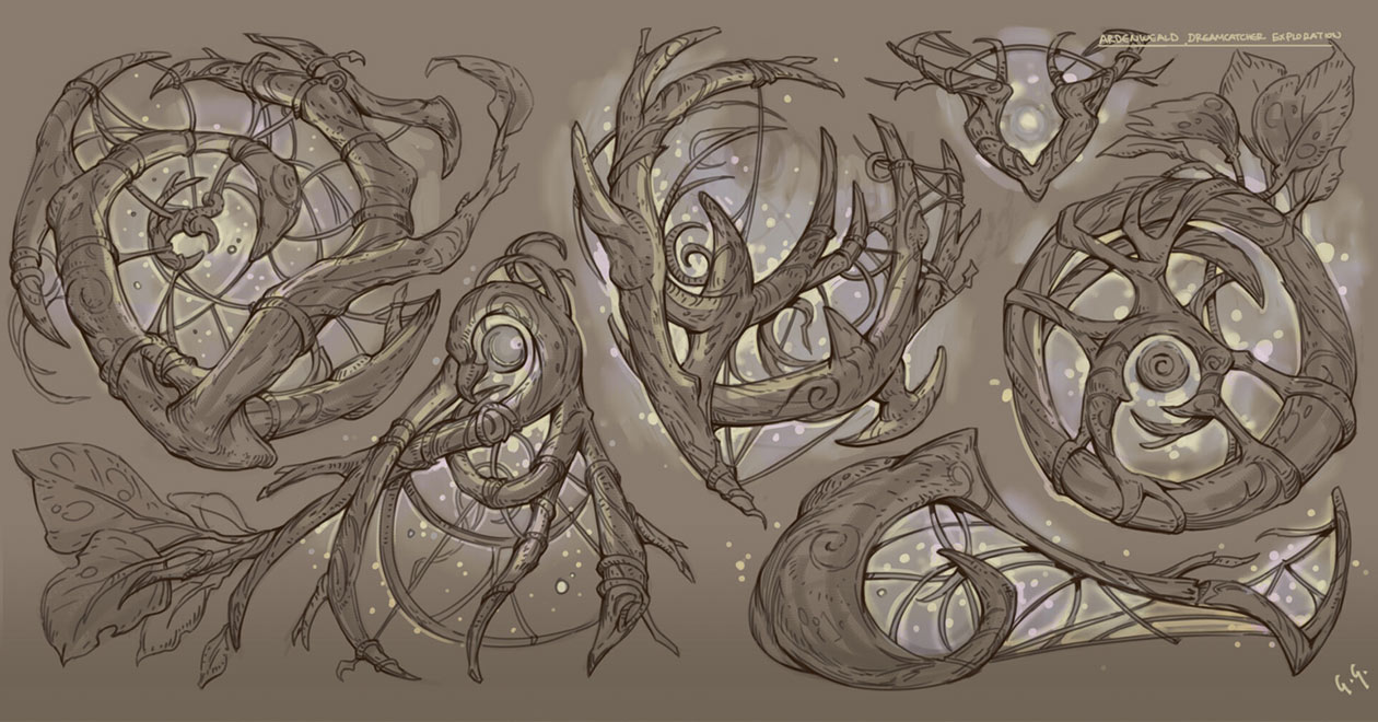 Dreamcatcher Shapes Art from World of Warcraft: Shadowlands