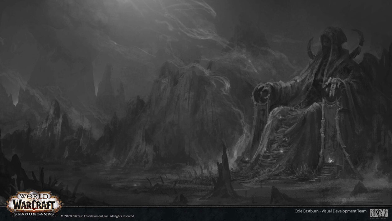 Maldraxxus Entrance Art from World of Warcraft: Shadowlands
