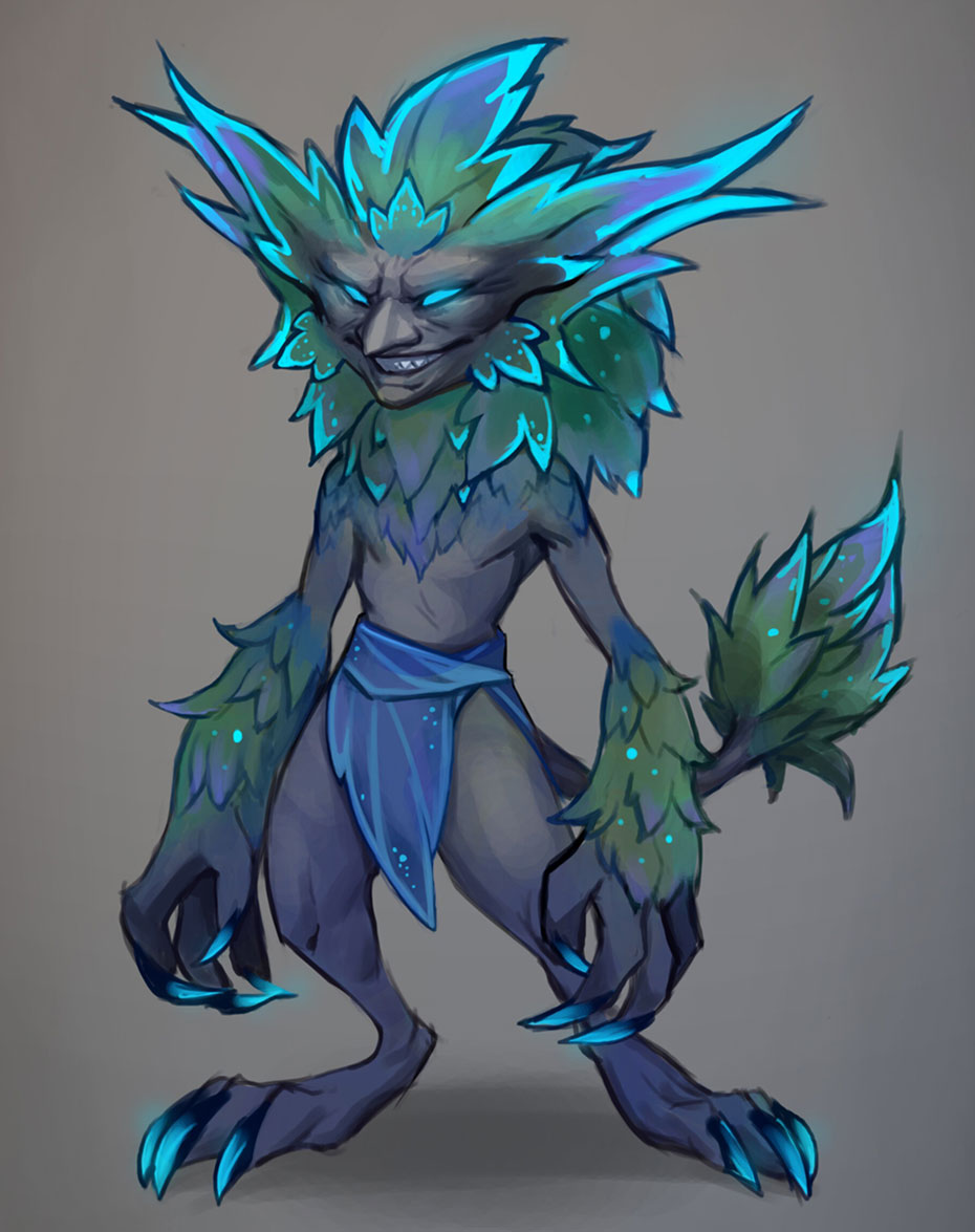 Spriggan Art from World of Warcraft: Shadowlands