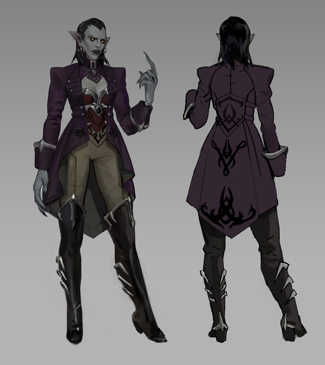 Venthyr Art from World of Warcraft: Shadowlands