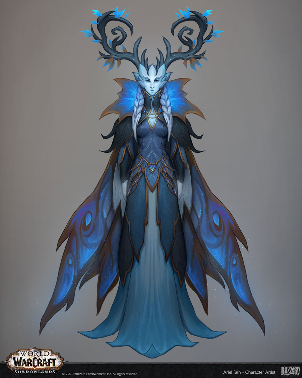 Winter Queen Art from World of Warcraft: Shadowlands