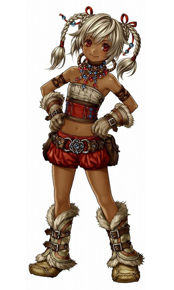 Female Dwarf Art from Wizardry: Town of Imprisoned Spirits