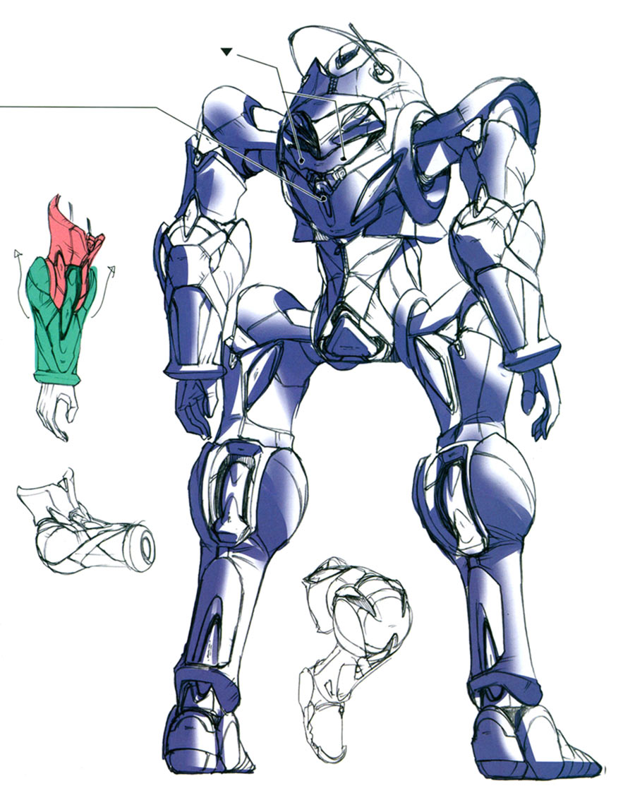 Ares Backside Art from Xenoblade Chronicles X