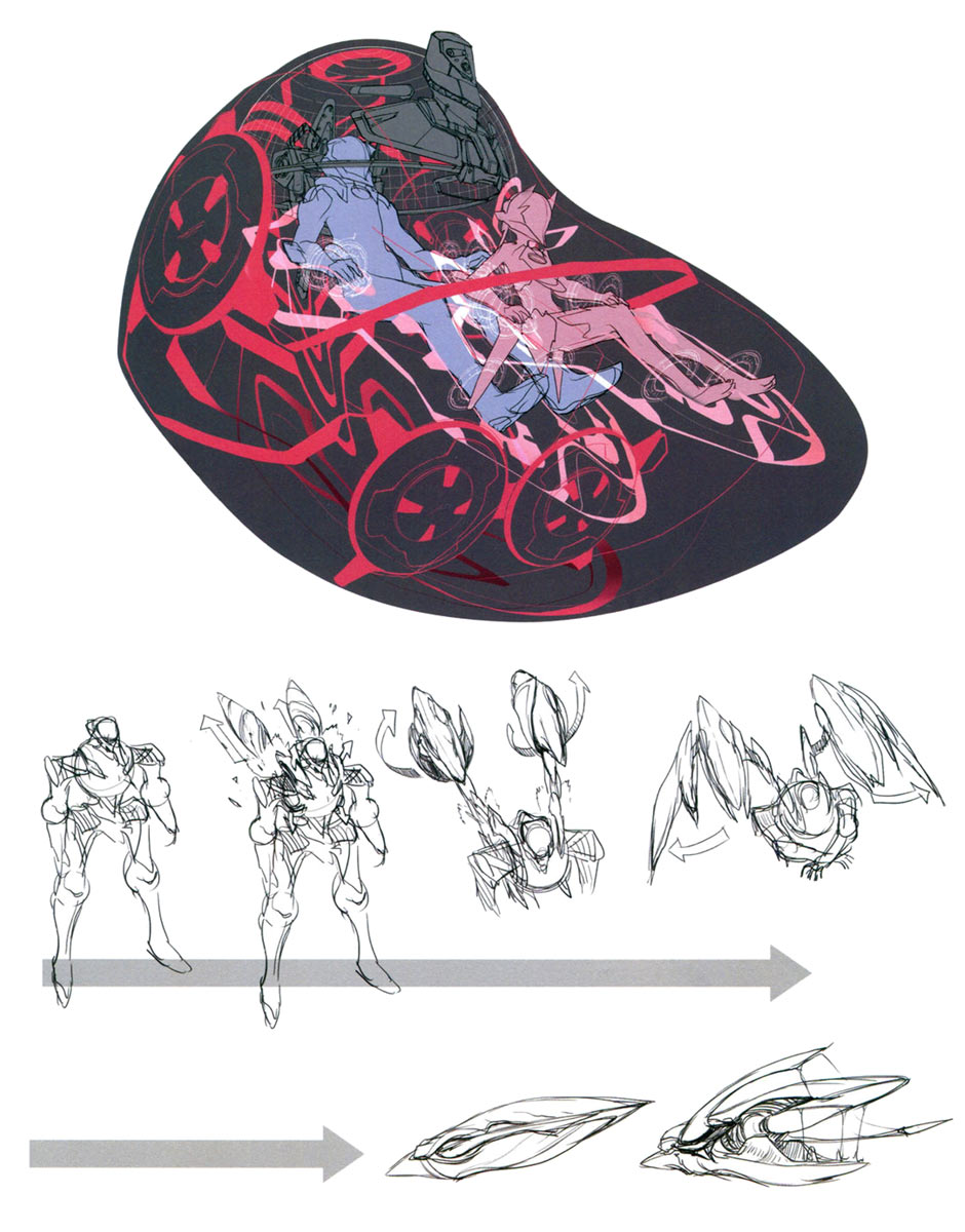 Ares Cockpit Art from Xenoblade Chronicles X