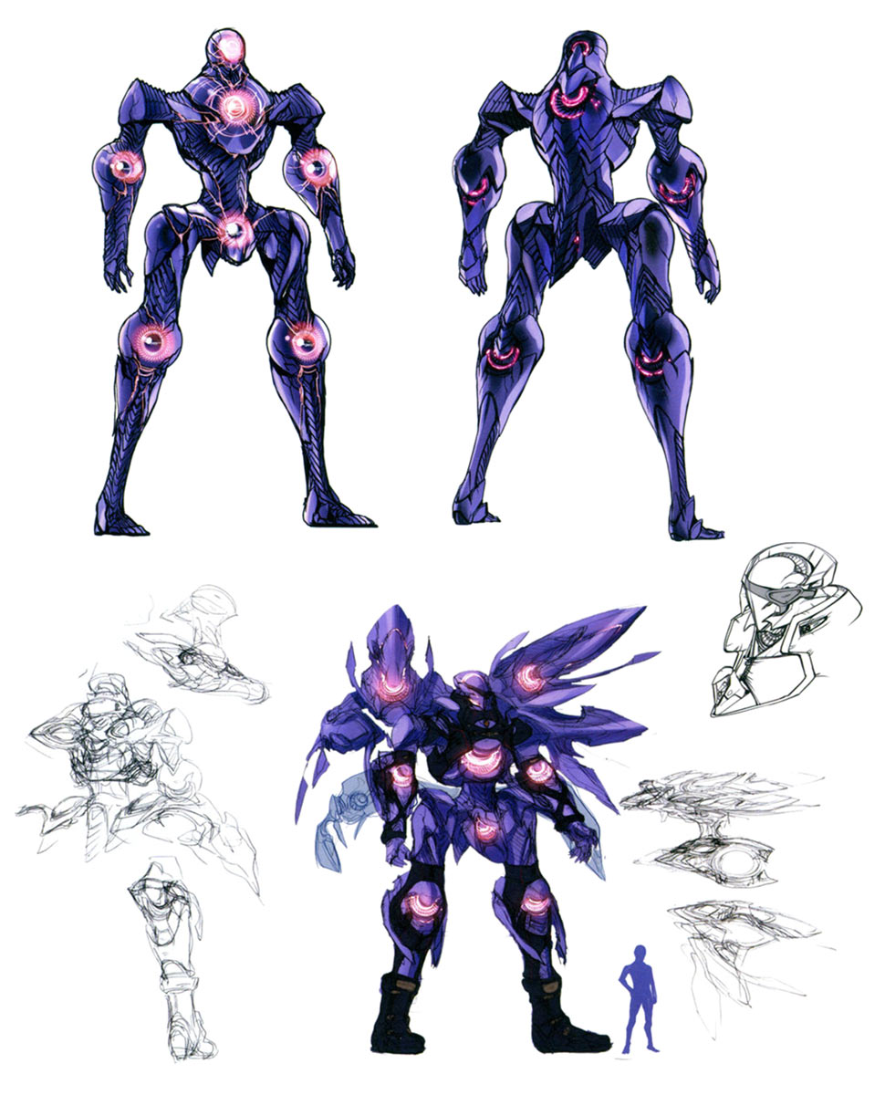 Ares Concept Art from Xenoblade Chronicles X