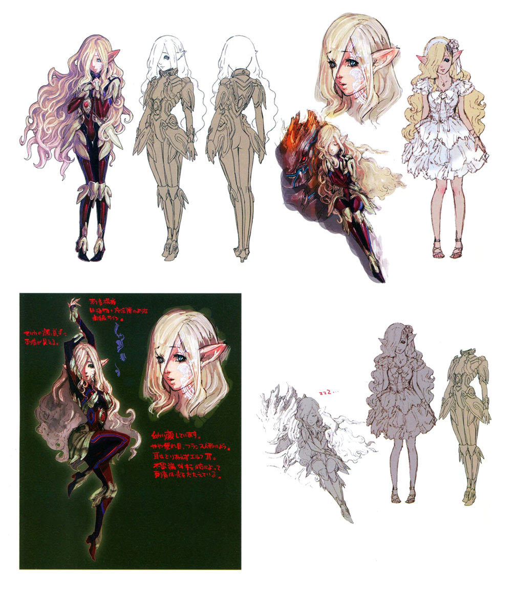Celica Design Ideas Art from Xenoblade Chronicles X
