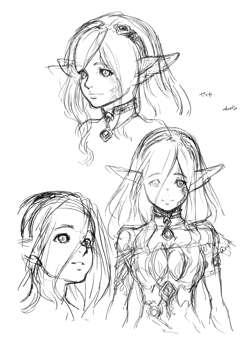 Celica Art from Xenoblade Chronicles X