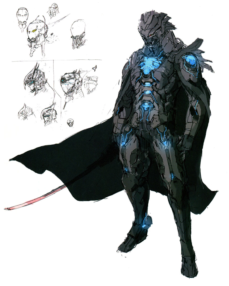 Dark Knight Art from Xenoblade Chronicles X