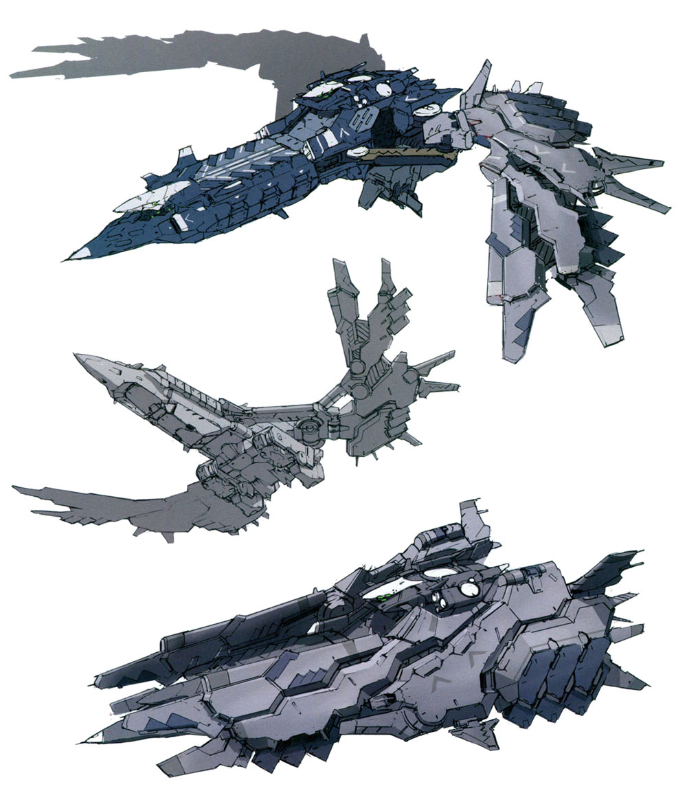 Dreadnought Art from Xenoblade Chronicles X