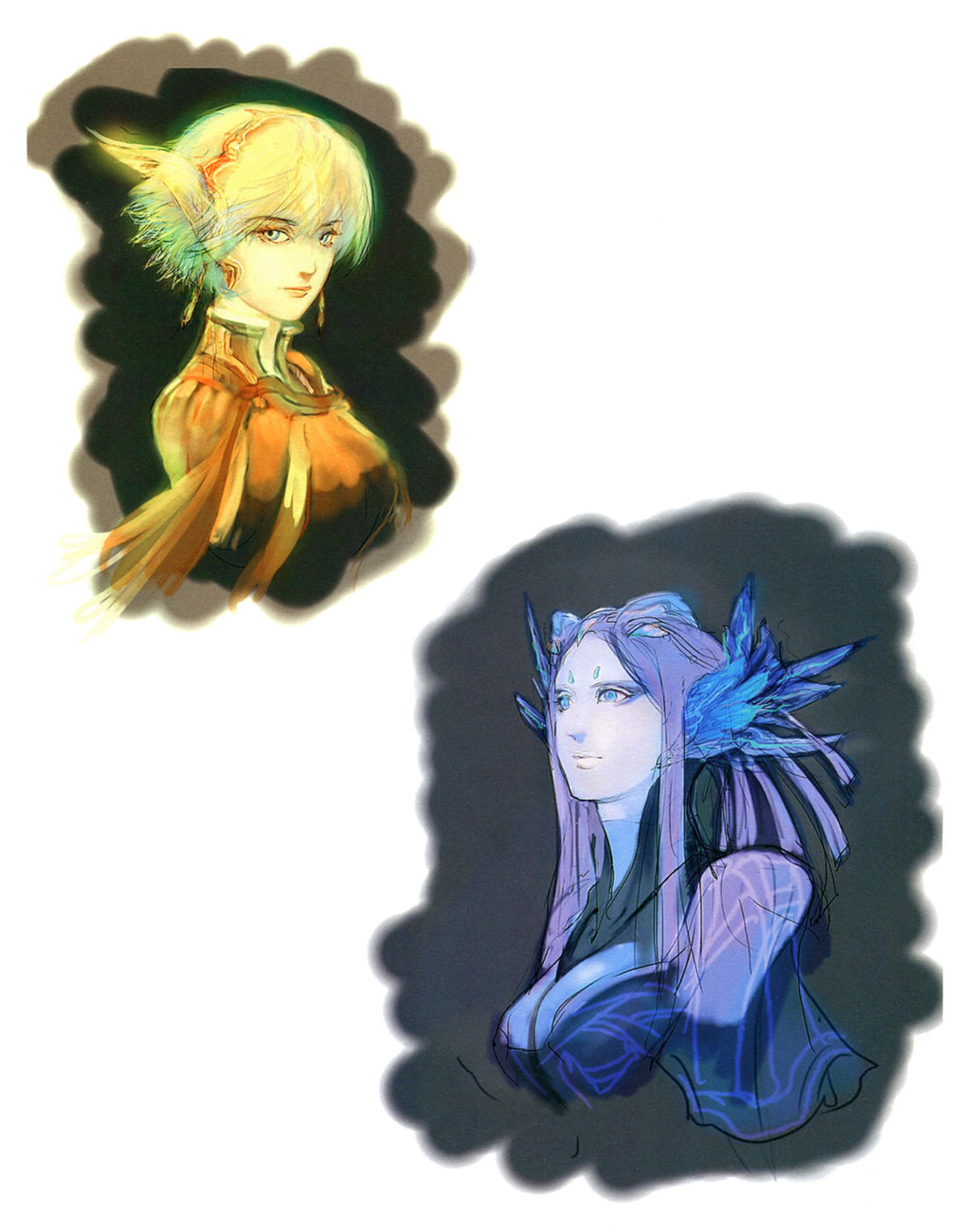 Elma Face Ideas Art from Xenoblade Chronicles X