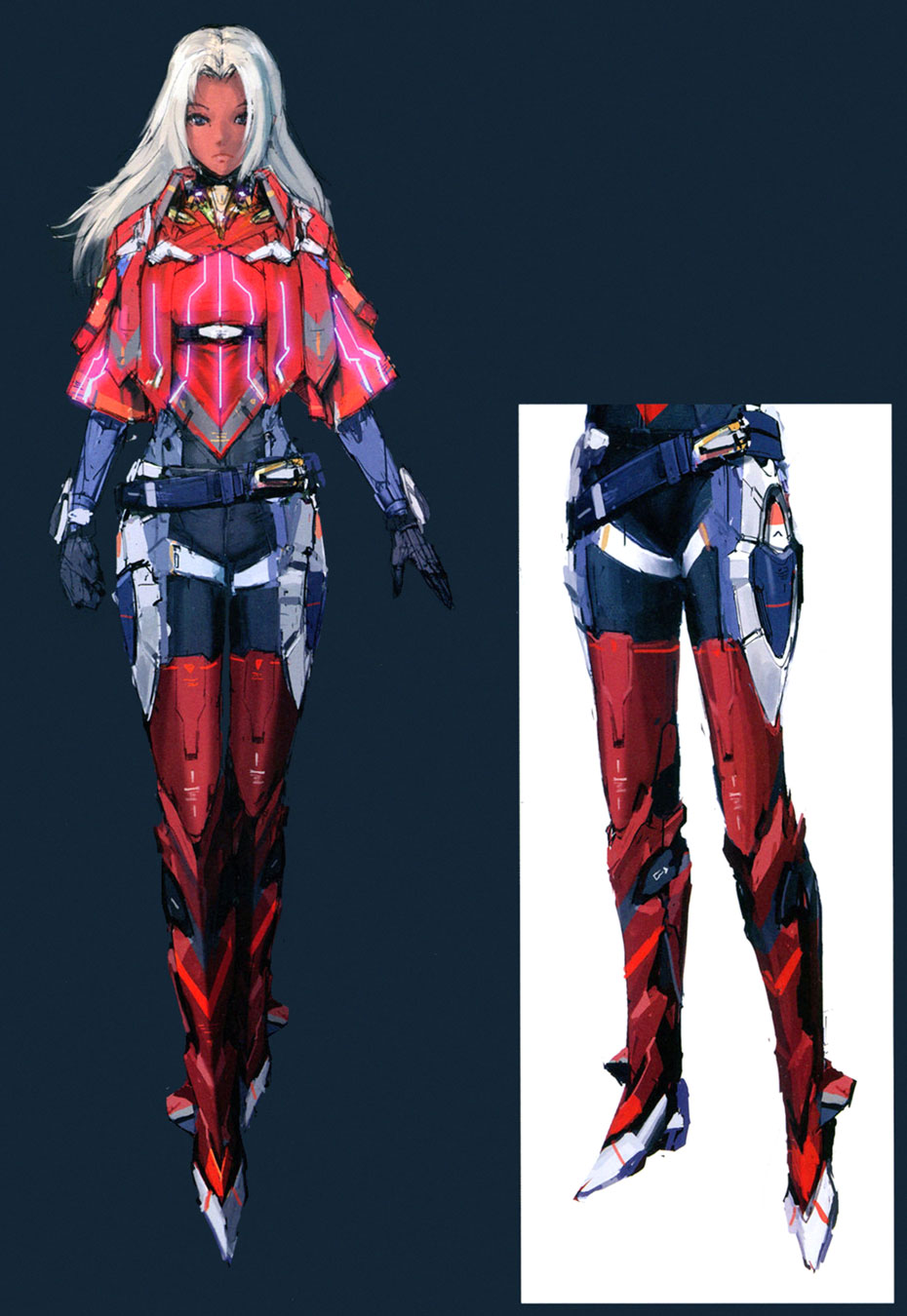 Elma Pilot Suit Art from Xenoblade Chronicles X