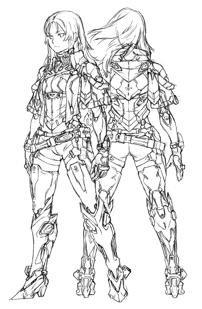 Elma Art from Xenoblade Chronicles X