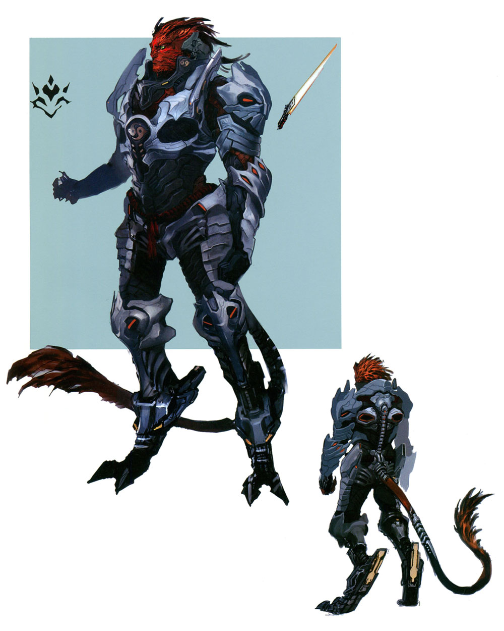 Ga Jiarg Art from Xenoblade Chronicles X