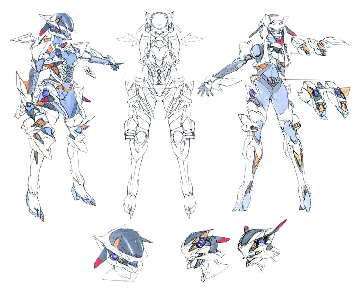 Grenada Galactic Group Heavy Suit Art from Xenoblade Chronicles X