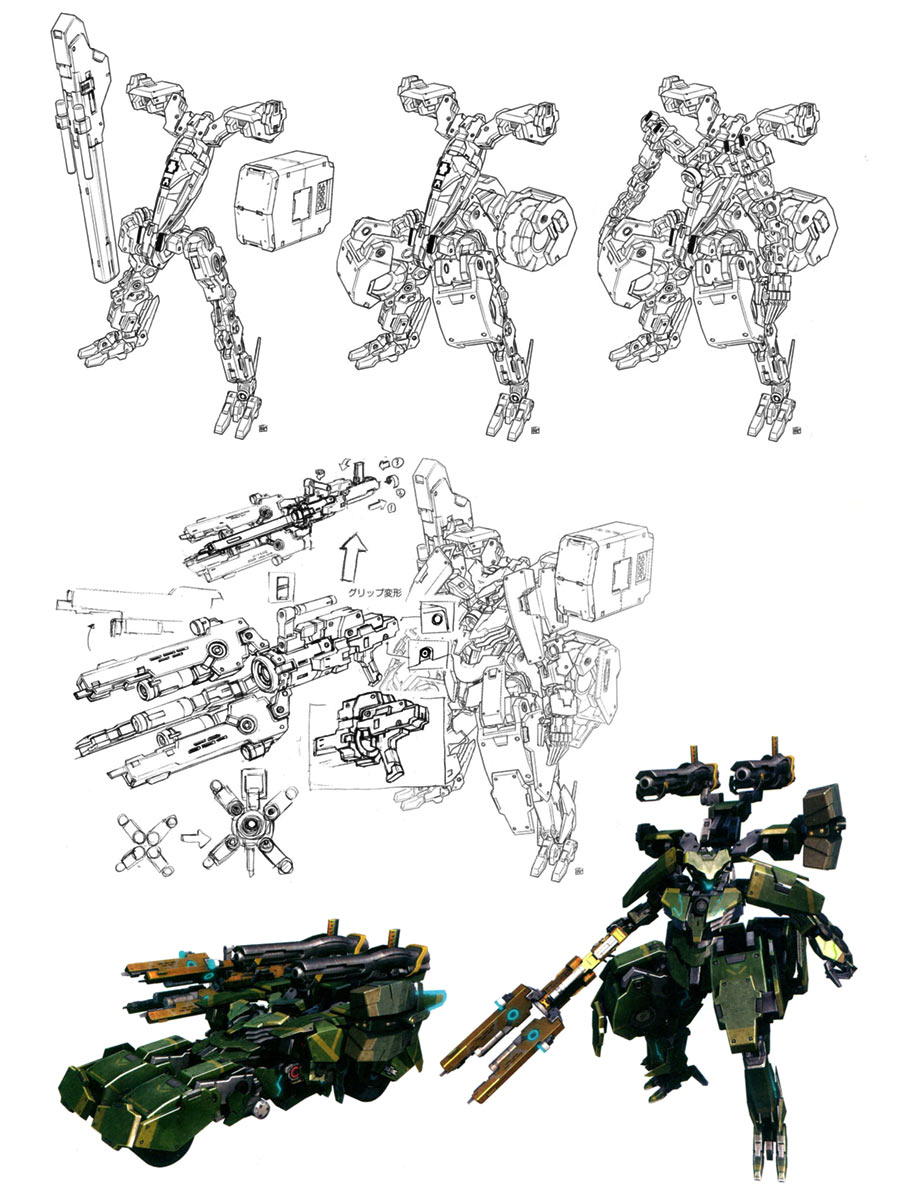 Inferno Concept Art from Xenoblade Chronicles X