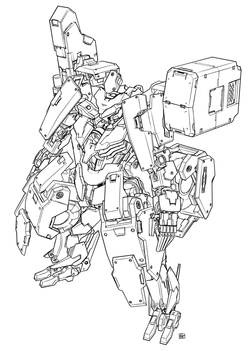 Inferno Art from Xenoblade Chronicles X