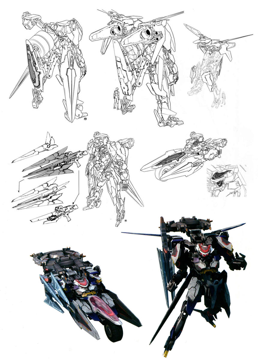 Lailah Concept Art from Xenoblade Chronicles X