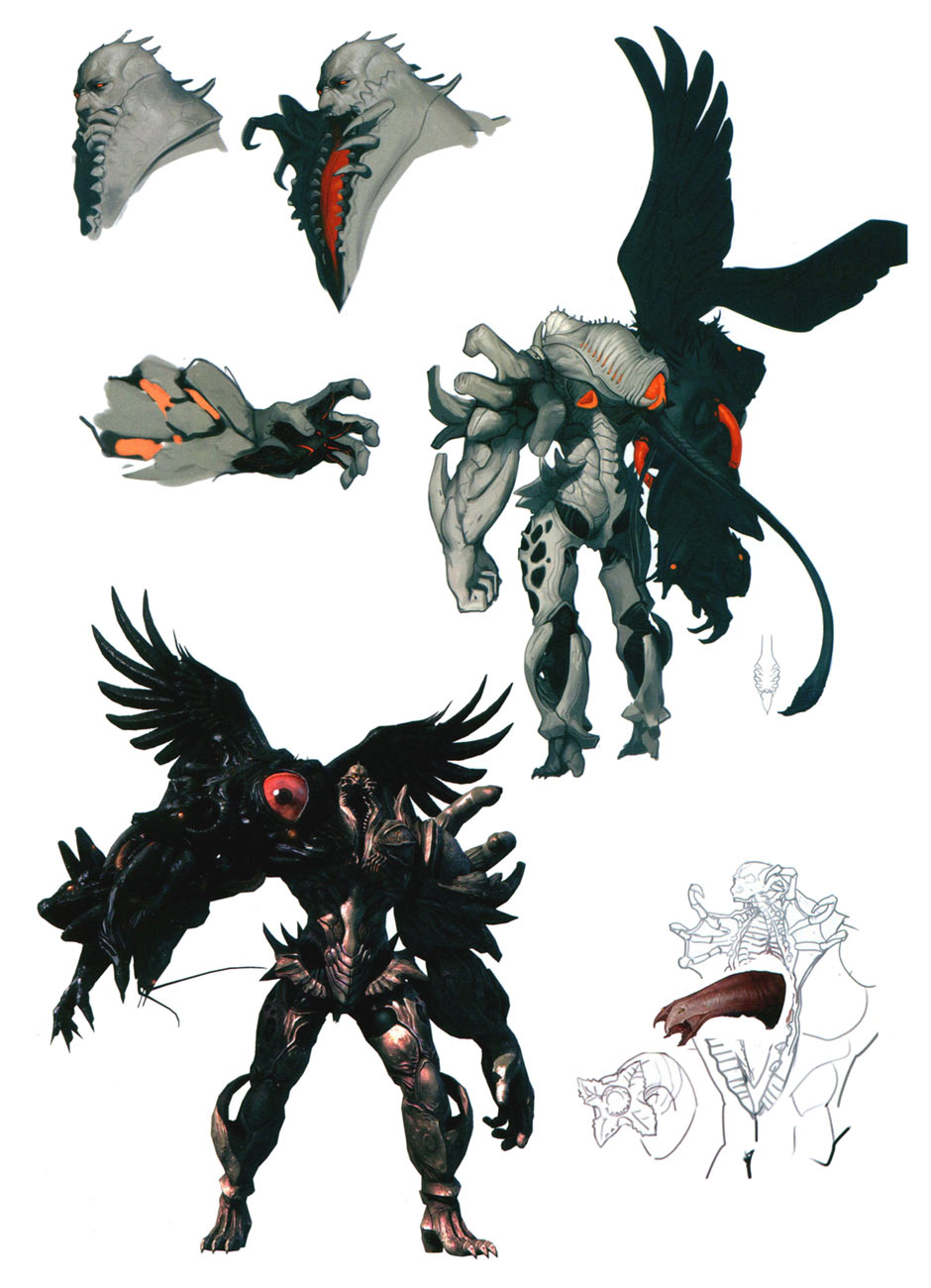 Lao Chimera Form Artwork from Xenoblade Chronicles X