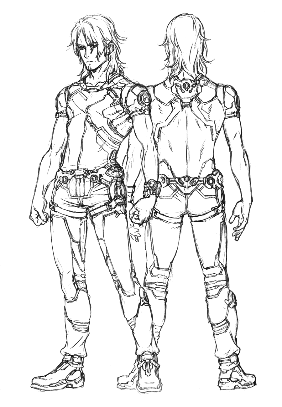 Lao Huang Art from Xenoblade Chronicles X