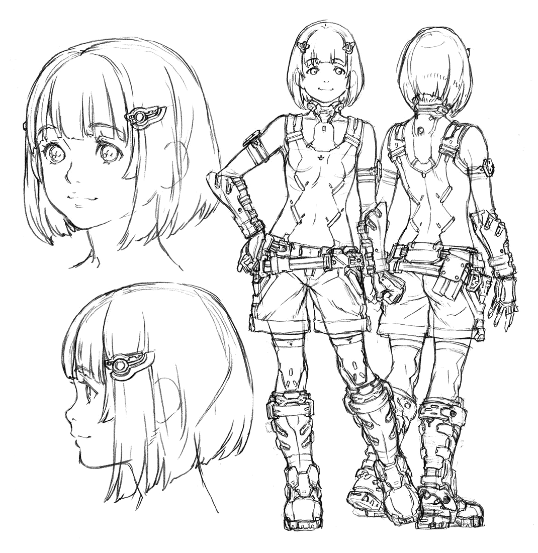 Lin Lee Koo Art from Xenoblade Chronicles X