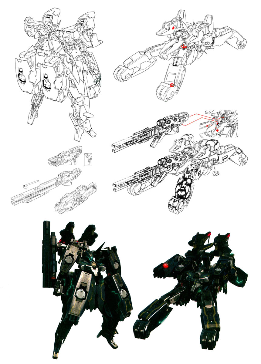 Mastema Concept Art from Xenoblade Chronicles X