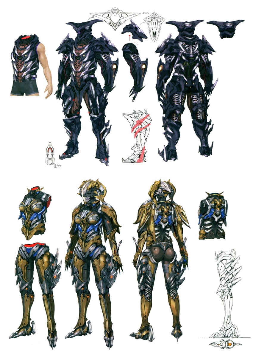 Meredith and Co. Heavy Suits Art from Xenoblade Chronicles X